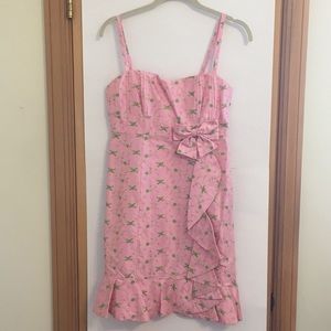 Nanette Lepore Pink Silk Dress